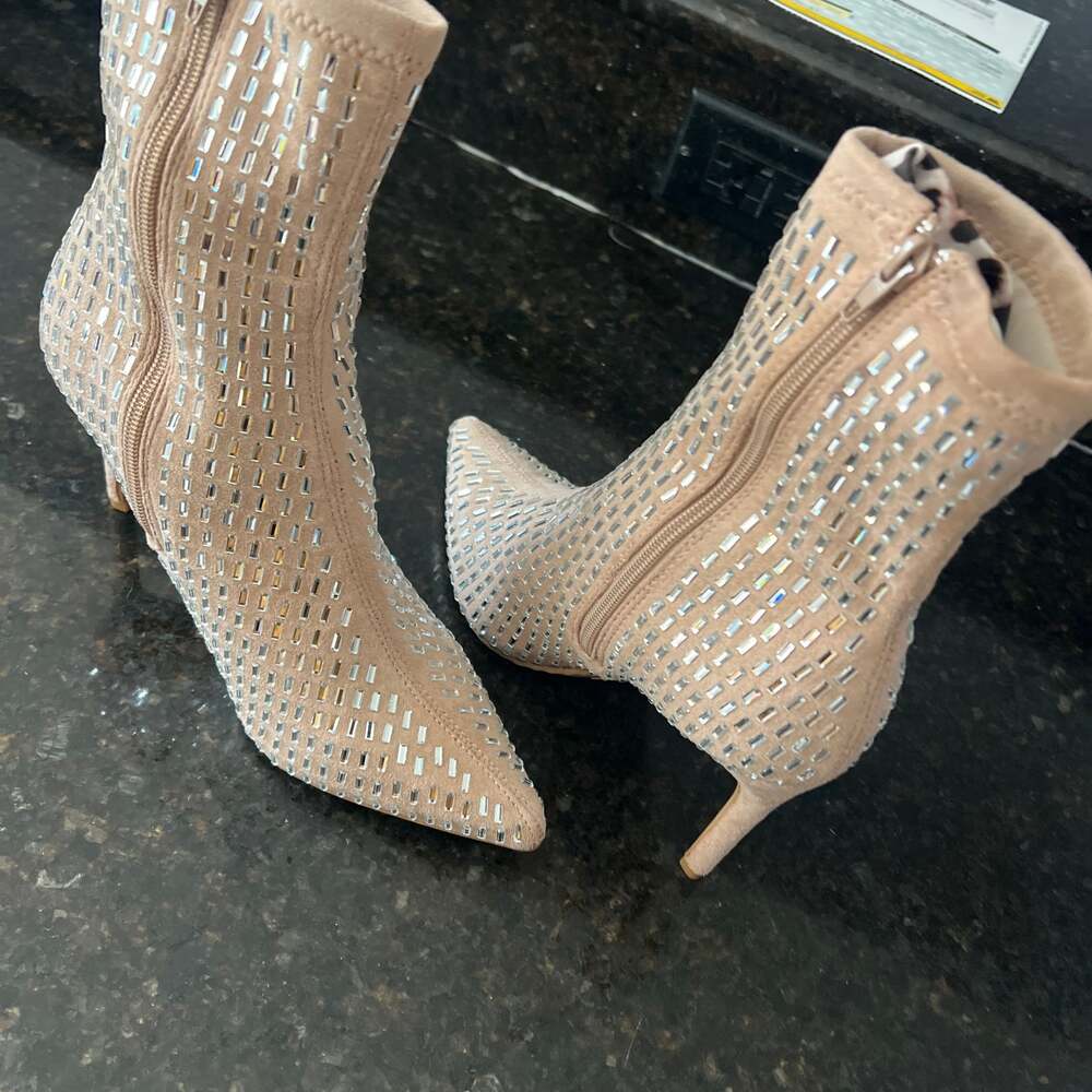 Windsor Booties All That Bling